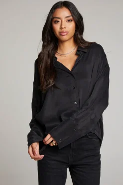 Sale Corall Licorice Button Up Women Loungewear|Tops