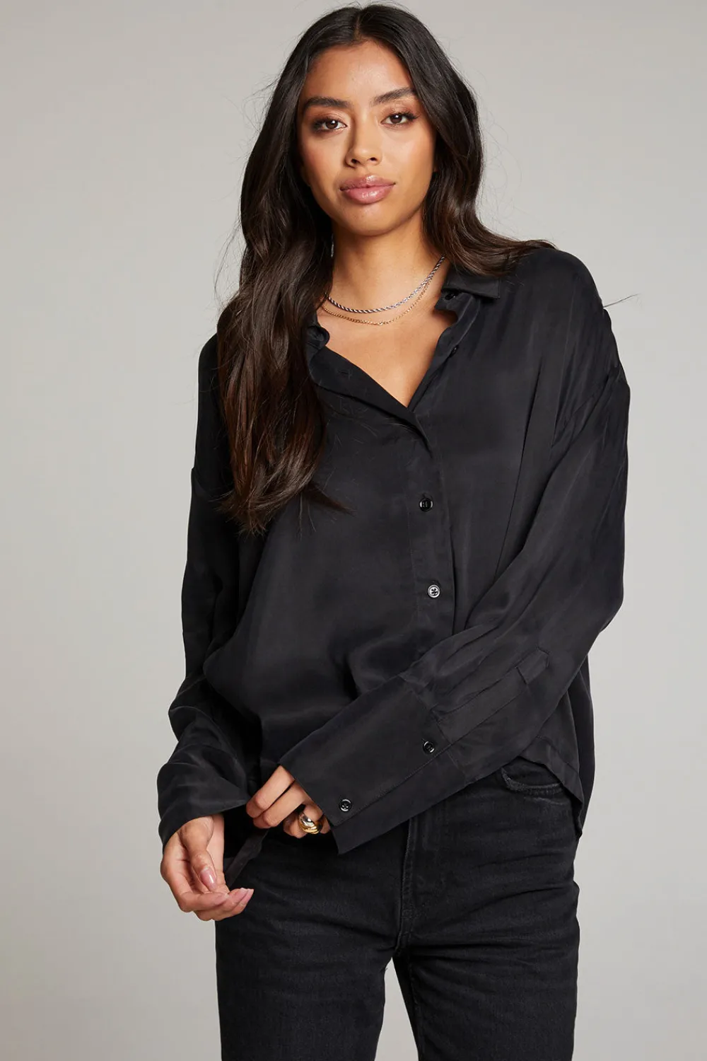 Sale Corall Licorice Button Up Women Loungewear|Tops