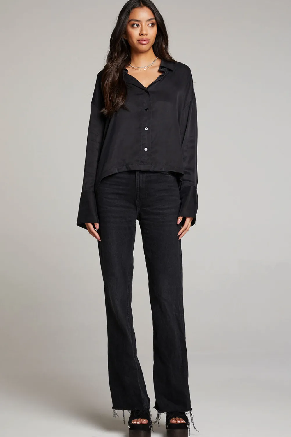 Sale Corall Licorice Button Up Women Loungewear|Tops
