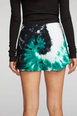 New Cotton Fleece Shorts With Shoestring Tie Women Bottoms