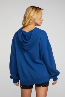 Sale Cotton Fleece Zip Up Hoodie Women Outerwear|Tops