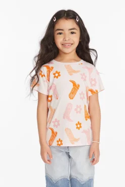 Discount Cowgirl Boots Girls Tee Kids Girls