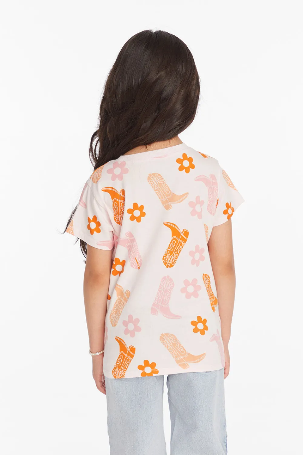 Discount Cowgirl Boots Girls Tee Kids Girls