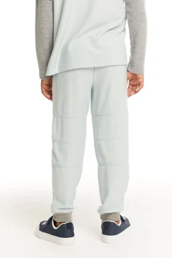 Hot Cozy Knit Blue Bird Pant With Seamed Panels Kids/BOY Boys