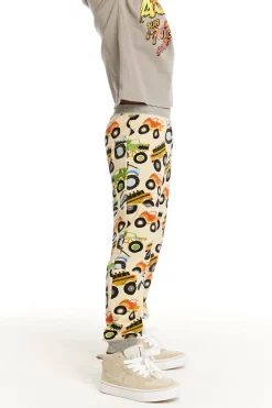 Discount Cozy Knit Monster Truck Pant With Seamed Panels Kids/BOY Boys