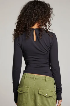 Sale Crime Licorice Long Sleeve Women Loungewear|Tops