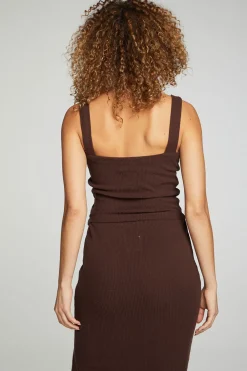 Clearance Cropped Cami Sweater Tank Women Outerwear|Tops