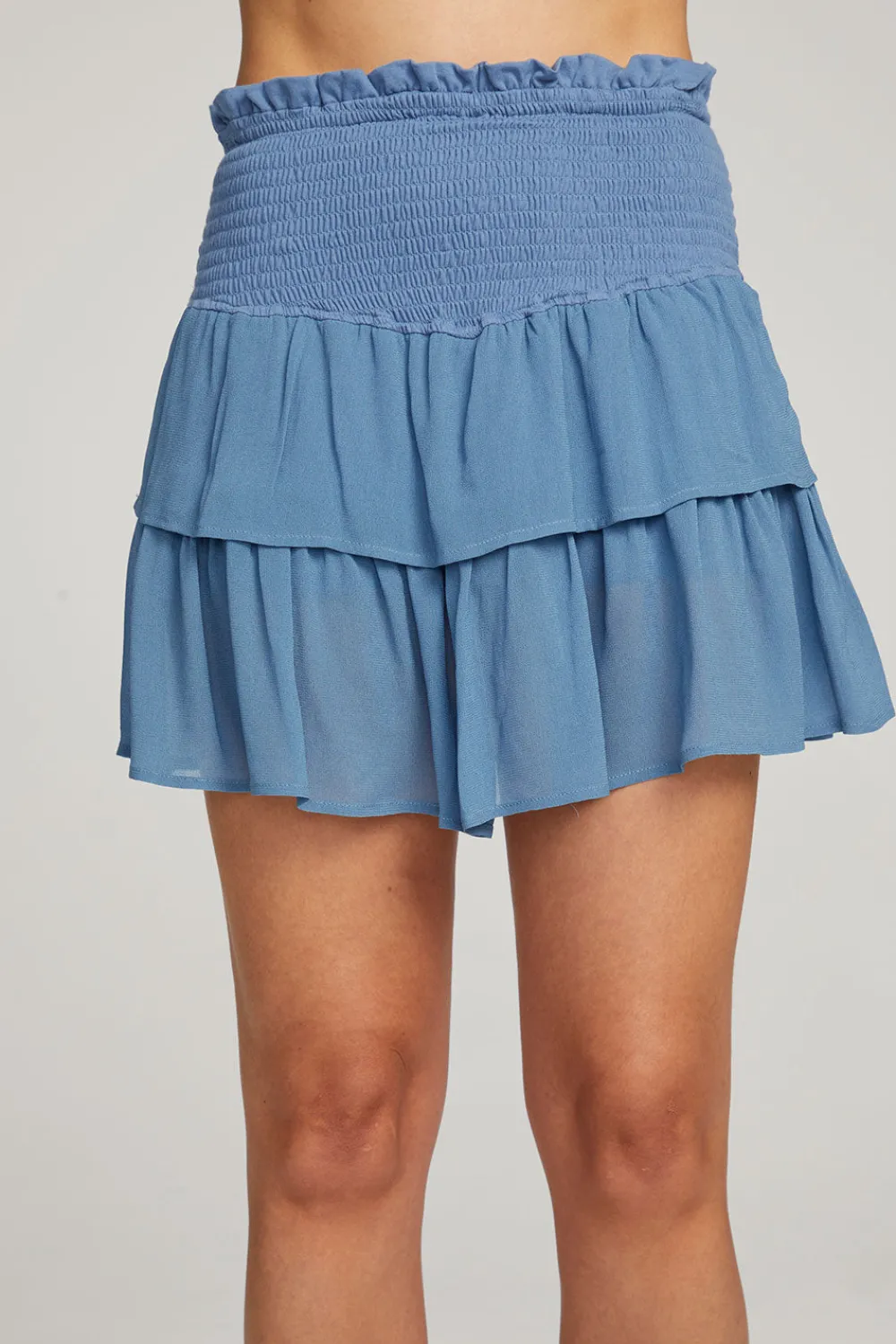 Shop Cruz Vintage Blue Mini Skirt Women Loungewear|Bottoms