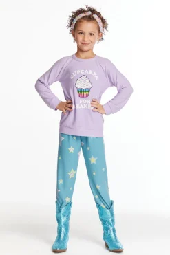 Discount Cupcakes For Breakfast Girls Pullover Kids Girls
