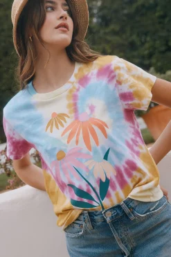 Sale Daisy Bunch Tee Women Loungewear|Graphics