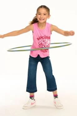 Fashion Dancing Queen Flouncy Tank Kids Girls