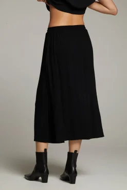 Cheap Darby Licorice Midi Skirt Women Loungewear|Bottoms