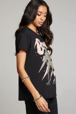 Cheap David Bowie Bolts Tee Women Loungewear|Music