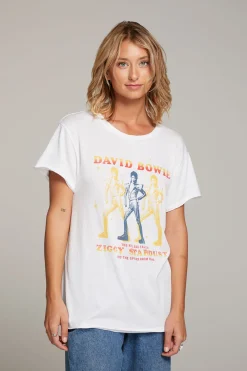 New David Bowie Ziggy Stardust Tee Women Loungewear|Music