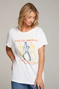 New David Bowie Ziggy Stardust Tee Women Loungewear|Music