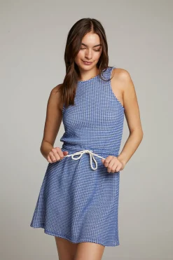 Flash Sale Delray Cobalt Blue Mini Dress Women Loungewear|Dresses