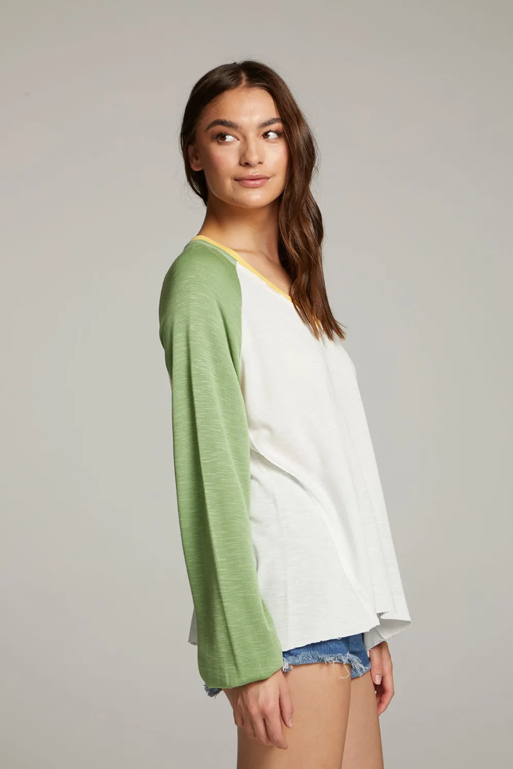 Cheap Demo White Long Sleeve Women Loungewear|Tops