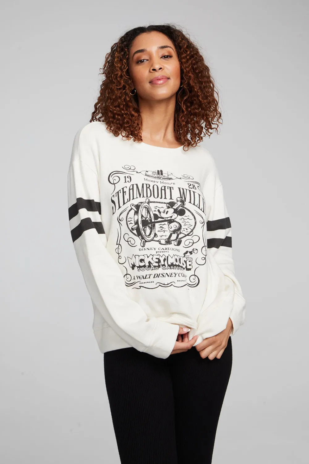 Store Disney Steamboat Willie Pullover Women Loungewear|Graphics