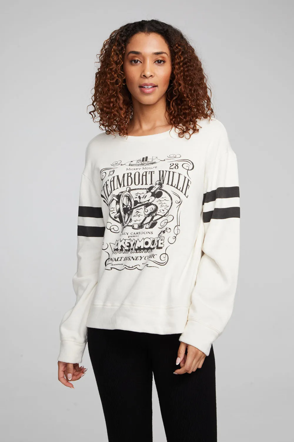Store Disney Steamboat Willie Pullover Women Loungewear|Graphics