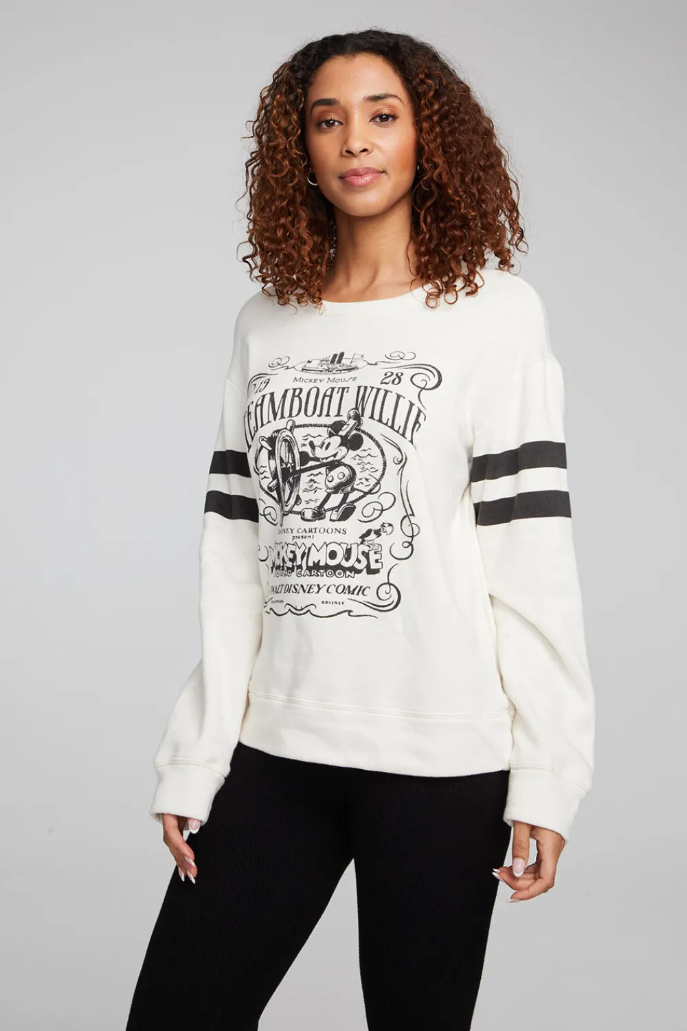 Store Disney Steamboat Willie Pullover Women Loungewear|Graphics