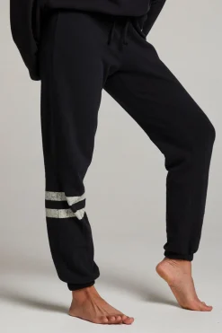 Store Distressed Bolt Sweatpant Women Loungewear|Bottoms