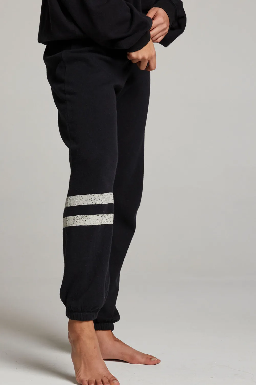 Store Distressed Bolt Sweatpant Women Loungewear|Bottoms