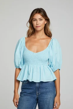 Outlet Dolce Top - Clear Sky Women Loungewear|Tops