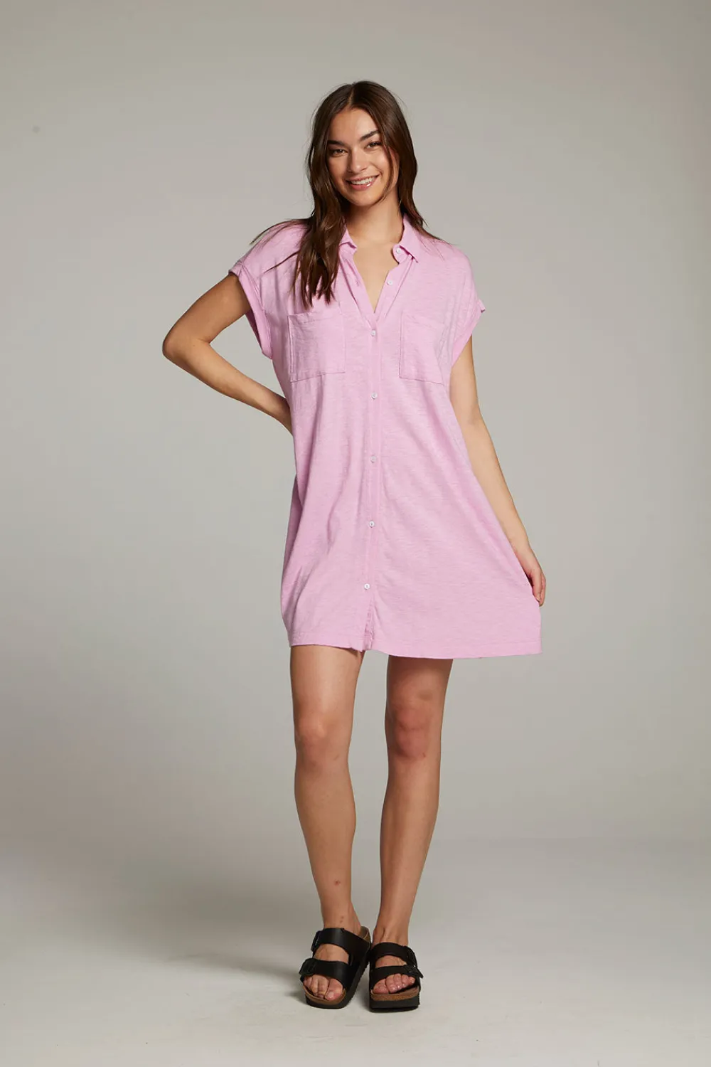 Clearance Downtown Pastel Lavender Mini Dress Women Loungewear|Dresses