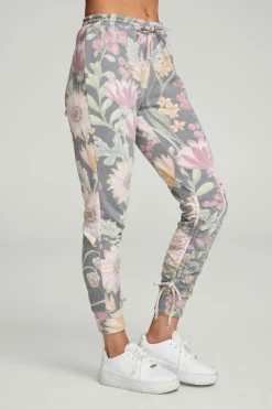 Sale Drawstring Shirred Cuffed Slim Jogger Women Bottoms