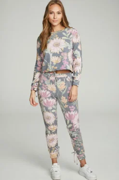Sale Drawstring Shirred Cuffed Slim Jogger Women Bottoms
