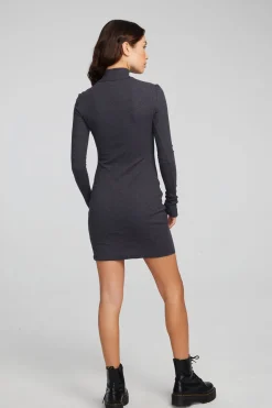 Cheap Edita Shadow Black Mini Dress Women Loungewear|Dresses