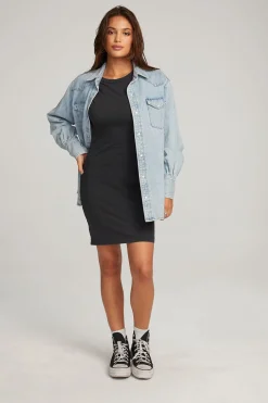 Store Elk Classic Blue Button Down Women Loungewear|Tops