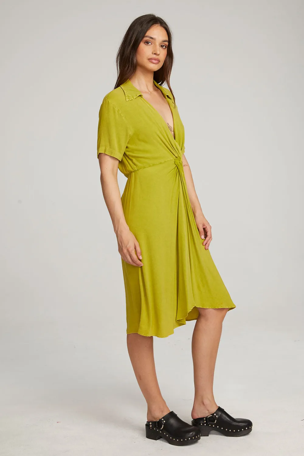 Hot Elsa Citron Midi Dress Women Loungewear|Dresses