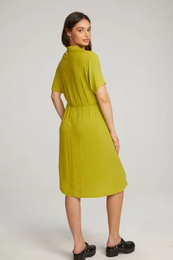 Hot Elsa Citron Midi Dress Women Loungewear|Dresses