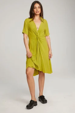 Hot Elsa Citron Midi Dress Women Loungewear|Dresses