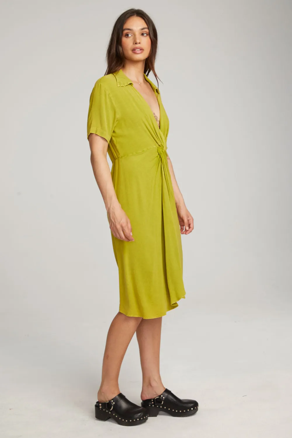 Hot Elsa Citron Midi Dress Women Loungewear|Dresses