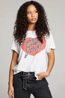 Flash Sale Elton John Script Logo Heart Women Loungewear|Music