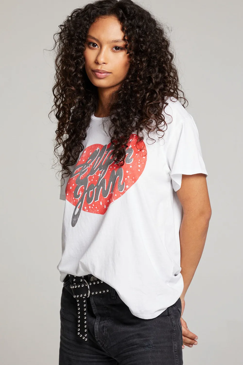 Flash Sale Elton John Script Logo Heart Women Loungewear|Music