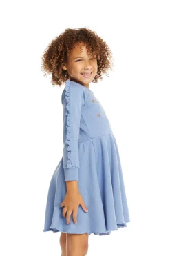 Outlet Embroidery Unicorn Dress Kids Girls