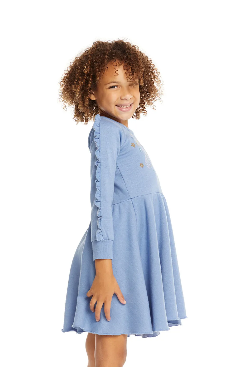 Outlet Embroidery Unicorn Dress Kids Girls
