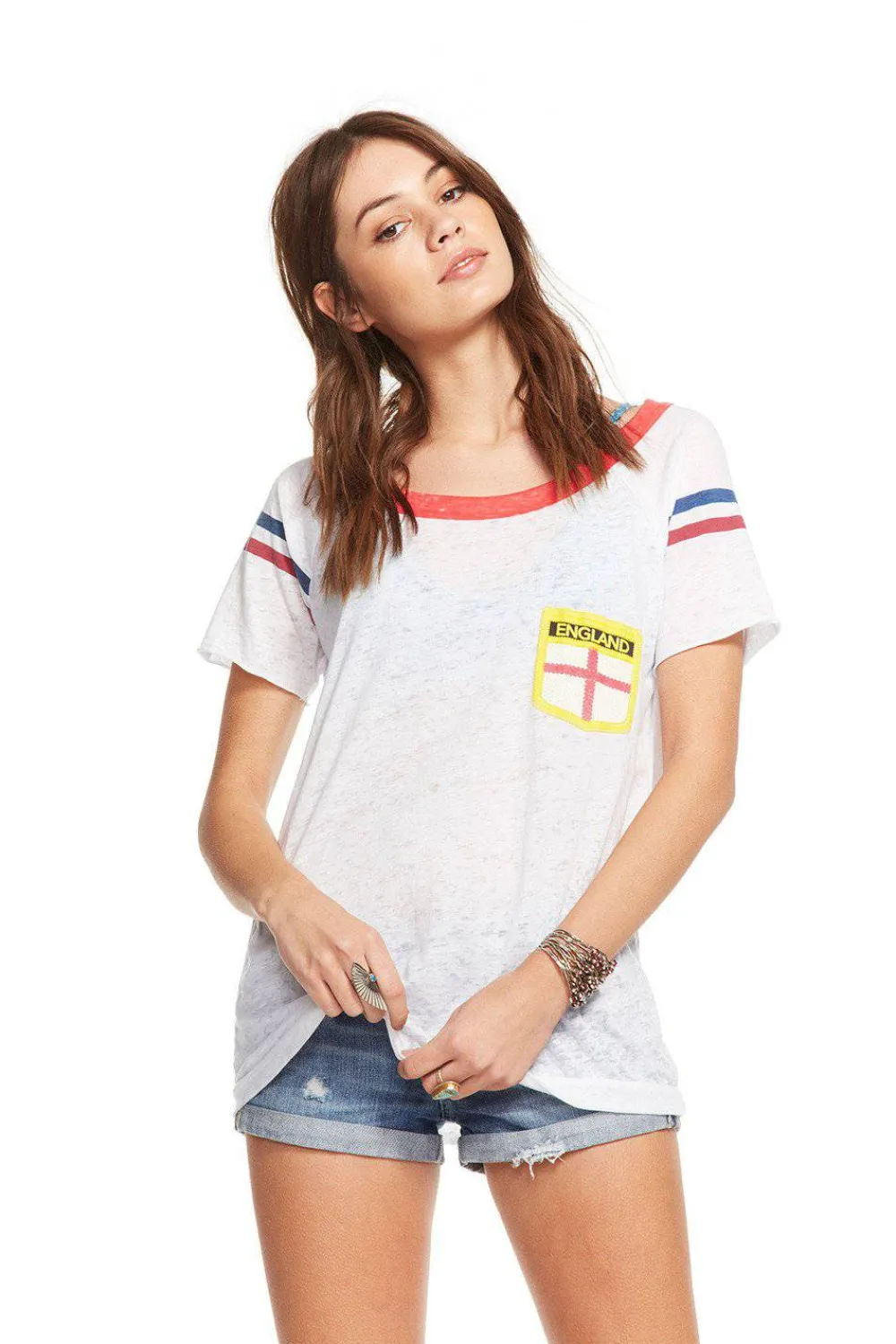 Fashion ENGLAND Women Graphics|Tops