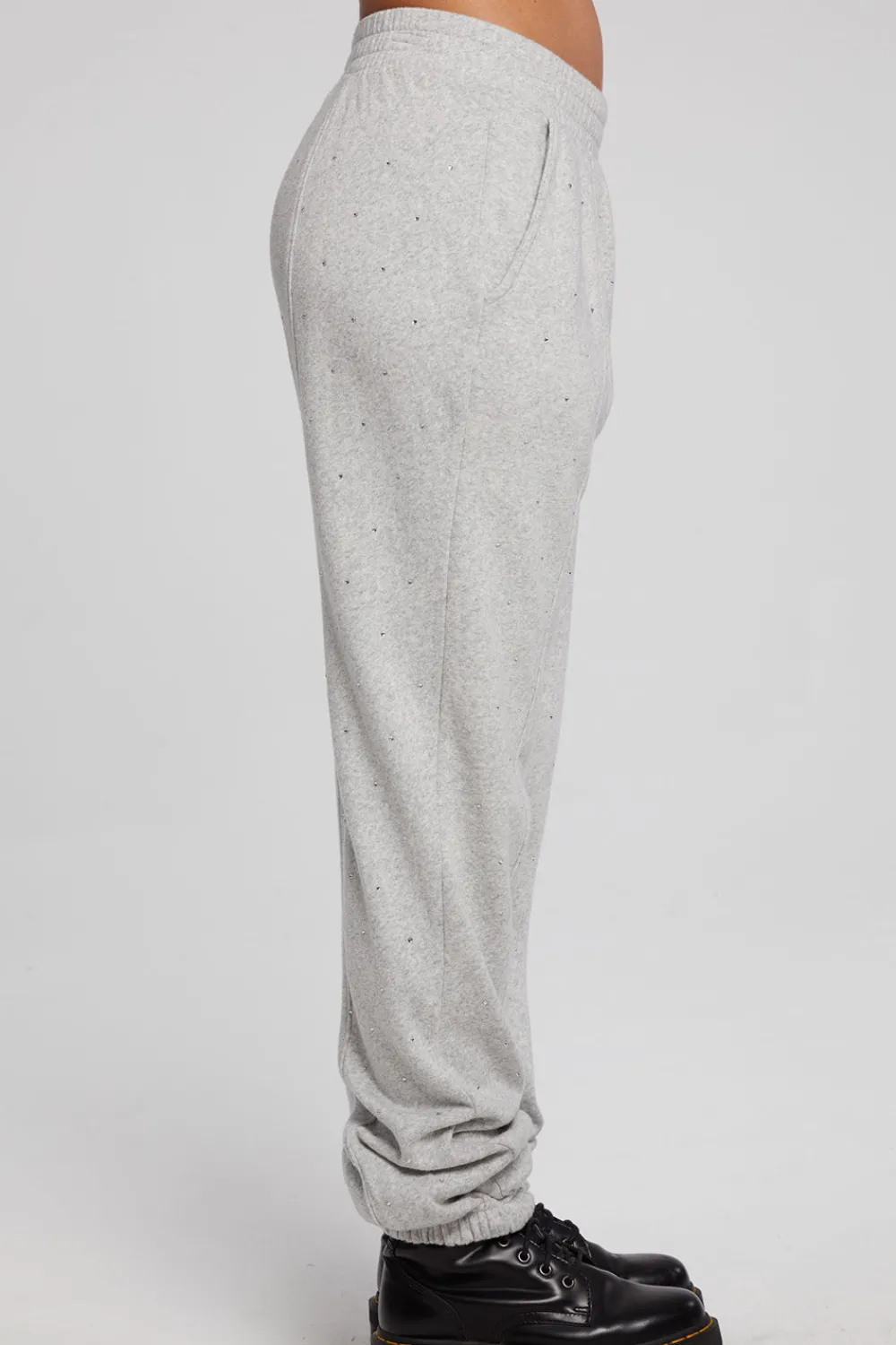 Cheap Essential Heather Grey Jogger Women Loungewear|Bottoms