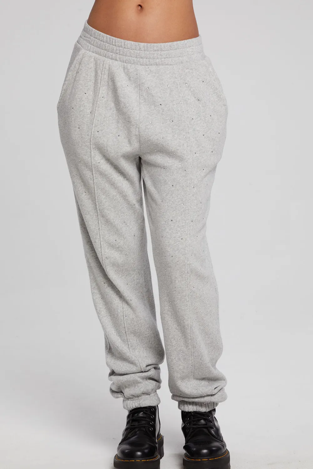 Cheap Essential Heather Grey Jogger Women Loungewear|Bottoms