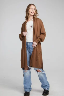Online Eve Deep Taupe Sweater Women Outerwear|Loungewear
