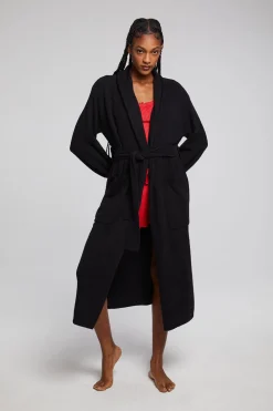 Discount Evee Maxi Licorice Cardigan Women Outerwear|Tops