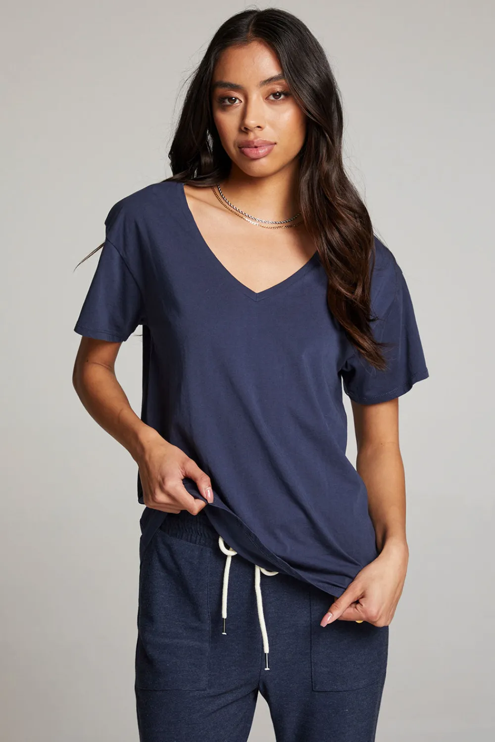 Outlet Everyday Essential Canopy V Neck Tee Women Loungewear|Tops