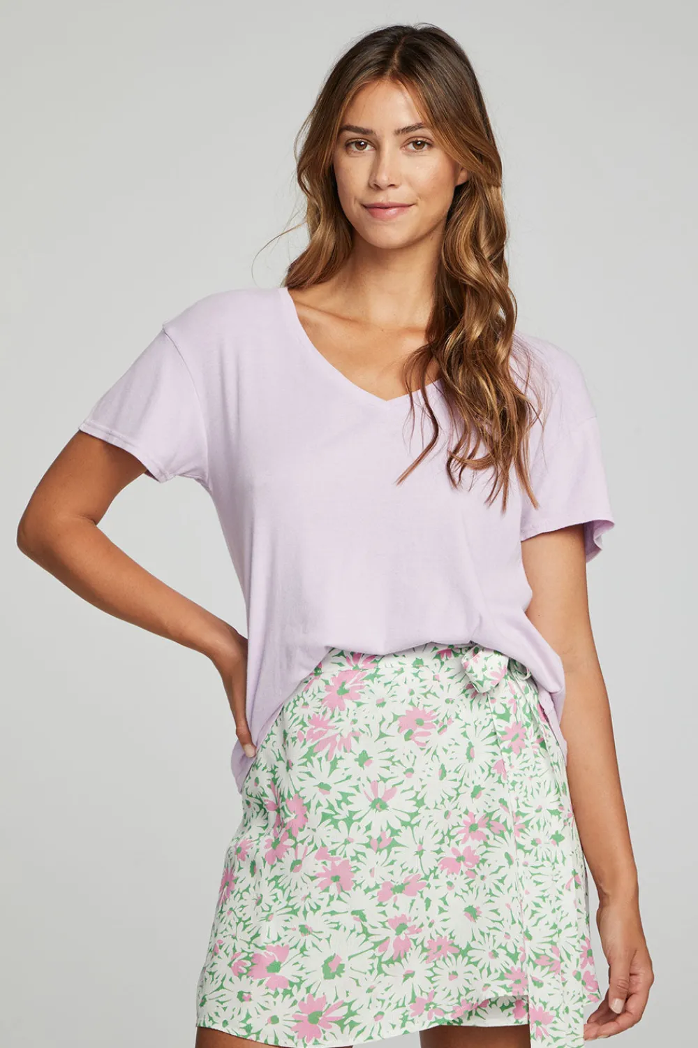 New Everyday Essential V Neck Tee Women Loungewear|Essentials