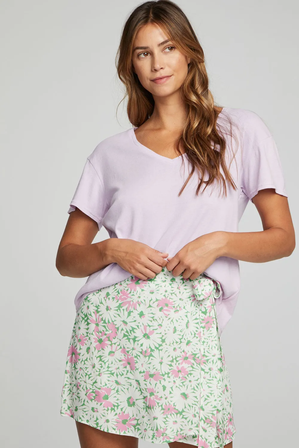New Everyday Essential V Neck Tee Women Loungewear|Essentials