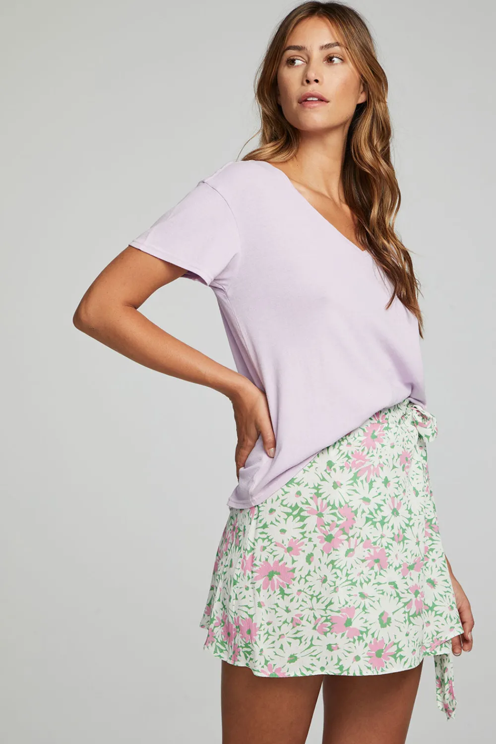 New Everyday Essential V Neck Tee Women Loungewear|Essentials