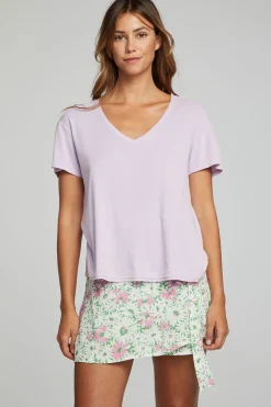 New Everyday Essential V Neck Tee Women Loungewear|Essentials